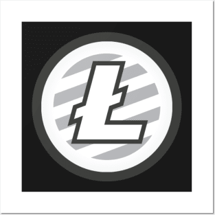 Litecoin (LTC) Crypto Posters and Art